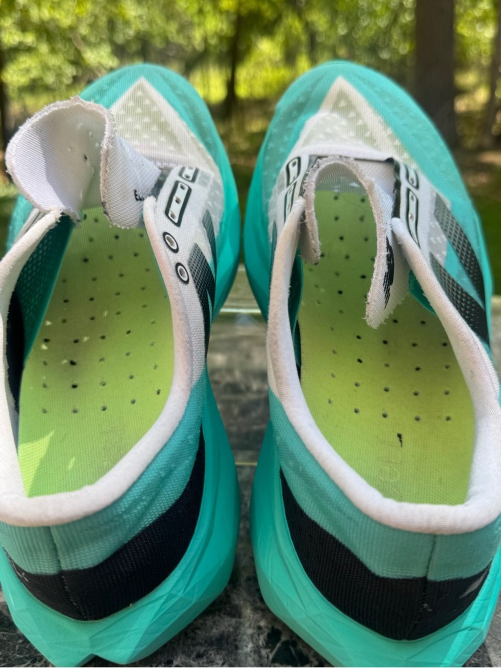 Womens 8.5  Balance FuelCell SuperComp Elite v4 running shoes Cyber/Jade - Picture 13 of 13